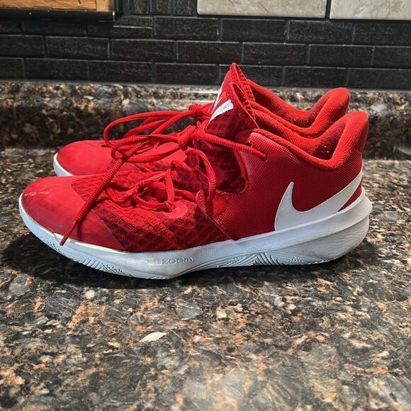 Nike  zoom Hyperspeed Court University Red/White sz 10 - Picture 15 of 15